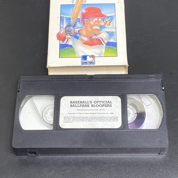 Ballpark Bloopers [VHS] Various VHS Tape- Retro Videos Baseball Sport - Picture 2 of 3